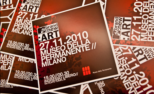 MTV BRAND <br> NEW ART TOUR